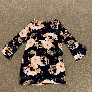 Women’s floral mini dress
